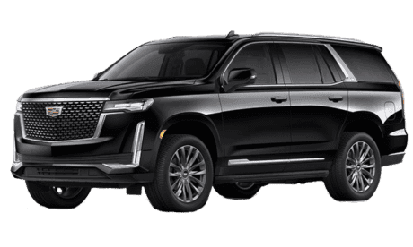 Black Cadillac Escalade premium SUV